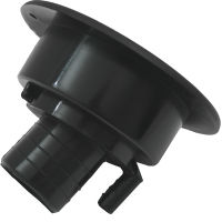 Einfüllstutzen Wasser Frischwassertank plus Tankdeckel mit Klappe schwarz 40 mm