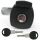 Klappenschloss Schloss Serviceklappe Gaskasten Wohnwagen Wohnmobil Caravan schwarz 47 x  47 mm mit Griff