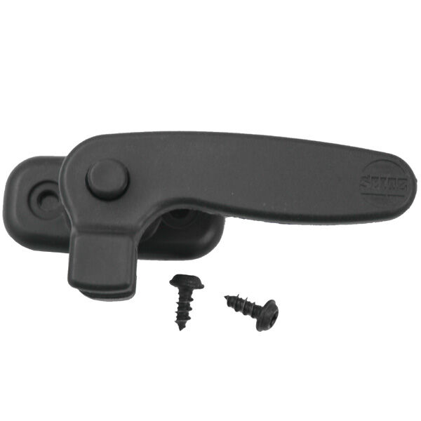 Fenstergriff Fenster Riegelverschluss Wohnwagen Wohnmobil schwarz Dometic Seitz S4 + S5 rechts
