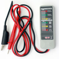 12 Volt Batterietester Voltmeter Lichtmaschinen Tester  LED Anzeige Messspitze