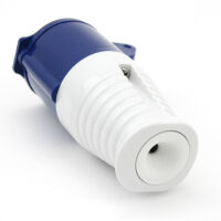 CEE Anschlussstecker Kupplung IP44 16A Wohnwagen Wohnmobil Caravan Boot (PA)