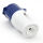 CEE Anschlussstecker Kupplung IP44 16A Wohnwagen Wohnmobil Caravan Boot (PA)