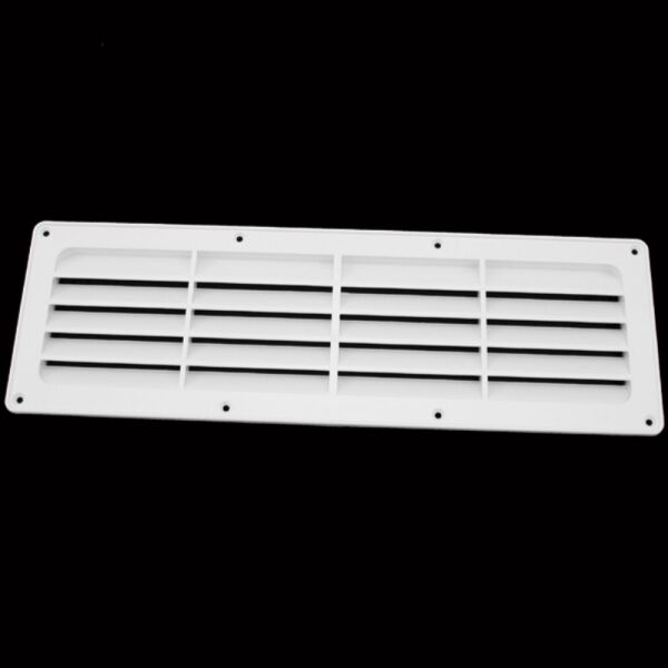 Lüftungsgitter Gitter Wohnwagen Wohnmobil Caravan Boot Kunststoff weiß 325  x 105 mm