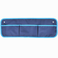 Hängeorganizer Organizer Hängeaufbewahrung Stoff Camping Wohnwagen Wohnmobil Caravan Boot Zelt Vorzelt 60 x 20 cm blau