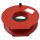 Kabelaufroller Leertrommel Kabeltrommel Kabel CEE 220V 35 m 3x 1,5 mm²  rot