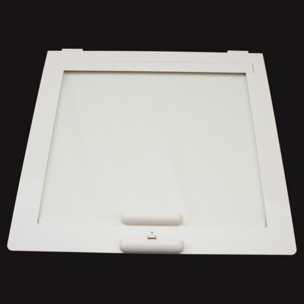 Innenrahmen für MPK Dachluke Dachfenster Dachhaube 40 x 40 cm Wohnwagen Wohnmobil Caravan mit Rollo und Moskitonetz