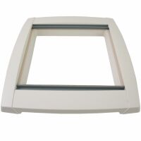Innenrahmen für MPK Dachluke Dachfenster Dachhaube 40 x 40 cm Wohnwagen Wohnmobil Caravan mit Doppelplissee