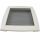 Innenrahmen für MPK Dachluke Dachfenster Dachhaube 40 x 40 cm Wohnwagen Wohnmobil Caravan mit LED Beleuchtung und Doppelplissee