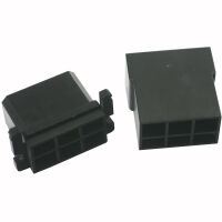 Universal 6 poliger sechs Kontakt Stecker Anschlussstecker 12  24 Volt KFZ PKW LKW Motorrad Trecker Oldtimer usw.