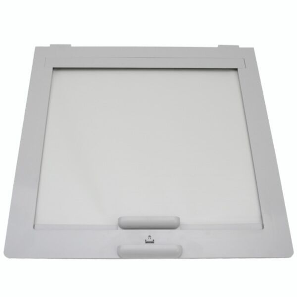 Innenrahmen für MPK Dachluke Dachfenster Dachhaube 40 x 40 cm Wohnwagen Wohnmobil Caravan mit Rollo und Moskitonetz grau