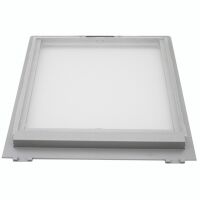 Innenrahmen für MPK Dachluke Dachfenster Dachhaube 40 x 40 cm Wohnwagen Wohnmobil Caravan mit Rollo und Moskitonetz grau