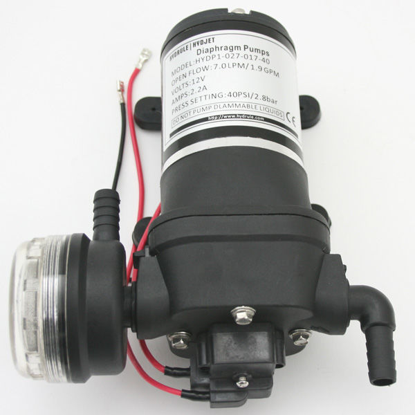 Membran Druckpumpe Wasserpumpe 12V 7L/min Wohnmobil