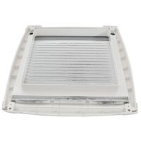 MPK VisionStar M pro 2 getönte Klarglas Dachluke Dachfenster Dachhaube 40 x 40 cm signalweiß