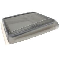 MPK VisionStar M pro 2 getönte Klarglas Dachluke Dachfenster Dachhaube 40 x 40 cm in perlweiß