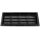 Lüftungsgitter Kühlschrank Wohnwagen Wohnmobil Caravan Kunststoff schwarz 374  x 148 mm mit Netz