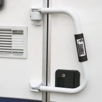 Fiamma Security 31 Türsicherung Türschloss Einstiegshilfe Wohnmobil Wohnwagen weiß