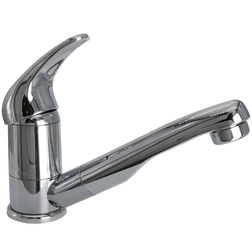 Empire Wasserhahn Für Wohnmobil Badezimmer – 10,2 Cm, Gebürstetes Nickel, Mit Teekannengriffen