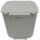 Abfalleimer Mülleimer faltbar 4-8 Liter Wohnwagen Wohnmobil Camping Caravan Boot grau / anthrazit