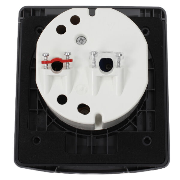 Vorzeltsteckdose Multi – 230V & 12V, 2x SAT-Anschluss, IP54, Magnetverschluss, Grau