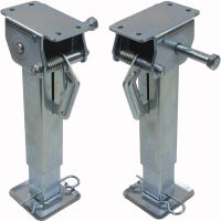 2x Kurbelstütze Kurbelstützen Hubstützen Hubmatic Wohnmobil Wohnwagen 330 bis 535 mm