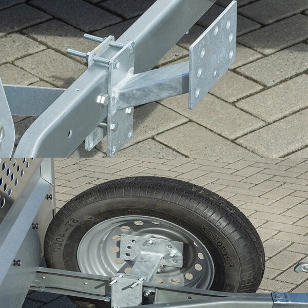 Reserverad Ersatzrad Halter Ersatzradhalter Deichsel PKW Anhänger Wohnwagen ohne bohren bis 15 Zoll