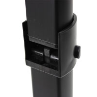 Gelenktischfuß Tisch Stützfuß Caravan Wohnwagen Wohnmobil Boot Alu schwarz 720 mm