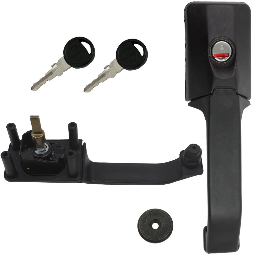 Wohnmobil Türschloss Aus Zinklegierung - Bündig Montiert Mit 2 Schlüsseln & Hebegriff