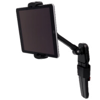 Halter für Handy Smartphone Tablet Tablethalter Handyhalter Ständer mit Wandhalterrung Metall schwarz