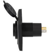 C-Line Presto Inprojal CBE doppel USB-C Steckdose 12/24 Volt + Rahmen Wohnmobil Wohnwagen 36W schwarz