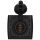 C-Line Presto Inprojal CBE doppel USB-C Steckdose 12/24 Volt + Rahmen Wohnmobil Wohnwagen 36W schwarz