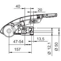 AL-KO Antischlingerkupplung Sicherheitskupplung AKS 3004 Wohnwagen Caravan Anhänger + Zubehör bis 3t