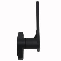 Fenstergriff Fensterriegel Riegelverschluss Wohnwagen Wohnmobil Caravan Polyplastic mit Verriegelung Polylock schwarz