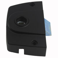 Türschloss komplett Türdrücker Tür Türklinke Bad Wohnwagen Wohnmobil Caravan Boot schwarz 7x7 mm