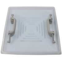MPK Ersatzhaube Dachluke Dachfenster Dachhaube 40 x 40 cm Modell 42 / 420 Wohnwagen Wohnmobil Caravan Camper grau