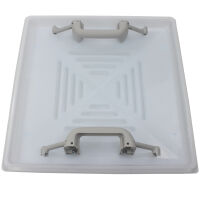 MPK Ersatzhaube Dachluke Dachfenster Dachhaube 40 x 40 cm Modell 42 / 420 Wohnwagen Wohnmobil Caravan Camper grau