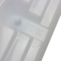 MPK Ersatzhaube Dachluke Dachfenster Dachhaube 40 x 40 cm Modell 42 / 420 Wohnwagen Wohnmobil Caravan Camper grau