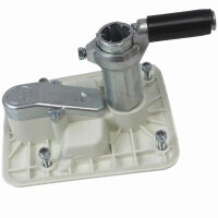 ZADI Drehspannschloss weiß für Wohnwagen Wohnmobil Klappenschloss Serviceklappe Gaskasten