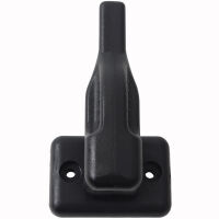 Drehriegel Türhalter Türfeststeller Wohnwagen Wohnmobil Caravan Boot schwarz