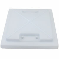 MPK Ersatzhaube Dachluke Dachfenster Dachhaube 28 x 28 cm Modell 29 / 290 Wohnwagen Wohnmobil Caravan grau