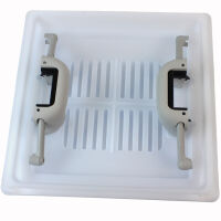 MPK Ersatzhaube Dachluke Dachfenster Dachhaube 28 x 28 cm Modell 29 / 290 Wohnwagen Wohnmobil Caravan grau