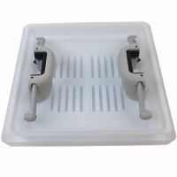 MPK Ersatzhaube Dachluke Dachfenster Dachhaube 28 x 28 cm Modell 29 / 290 Wohnwagen Wohnmobil Caravan grau
