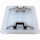 MPK Ersatzhaube Dachluke Dachfenster Dachhaube 28 x 28 cm Modell 29 / 290 Wohnwagen Wohnmobil Caravan grau