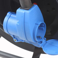 CEE Kabeltrommel 25 m 3x 2,5 mm² Verlängerungskabel mit Winkelstecker + Steckdose 230V