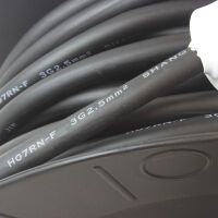 CEE Kabeltrommel 25 m 3x 2,5 mm² Verlängerungskabel mit Winkelstecker + Steckdose 230V