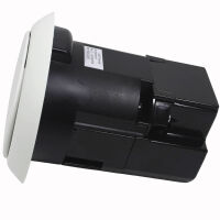 CEE Orus Einspeisungssteckdose Einbausteckdose Sicherungskasten 220V - 250V + FI + LS weiß