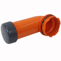 Original Thetford Entleerungsstutzen Auslauf Rohr + Dosierkappe WC Toilette SC250 SC260 orange