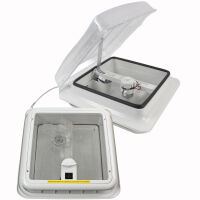 Dachluke Dachfenster Dachhaube 28x28 cm + Ventilator +...