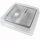 Dachluke Dachfenster Dachhaube 28x28 cm + Ventilator + Innenrahmen klarglas