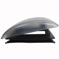 MPK Vision Vent S pro getönte Klarglas Dachluke Dachfenster Dachhaube 28 x 28 cm schwarz