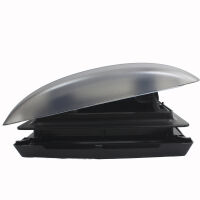 MPK Vision Vent S pro getönte Klarglas Dachluke Dachfenster Dachhaube 28 x 28 cm schwarz